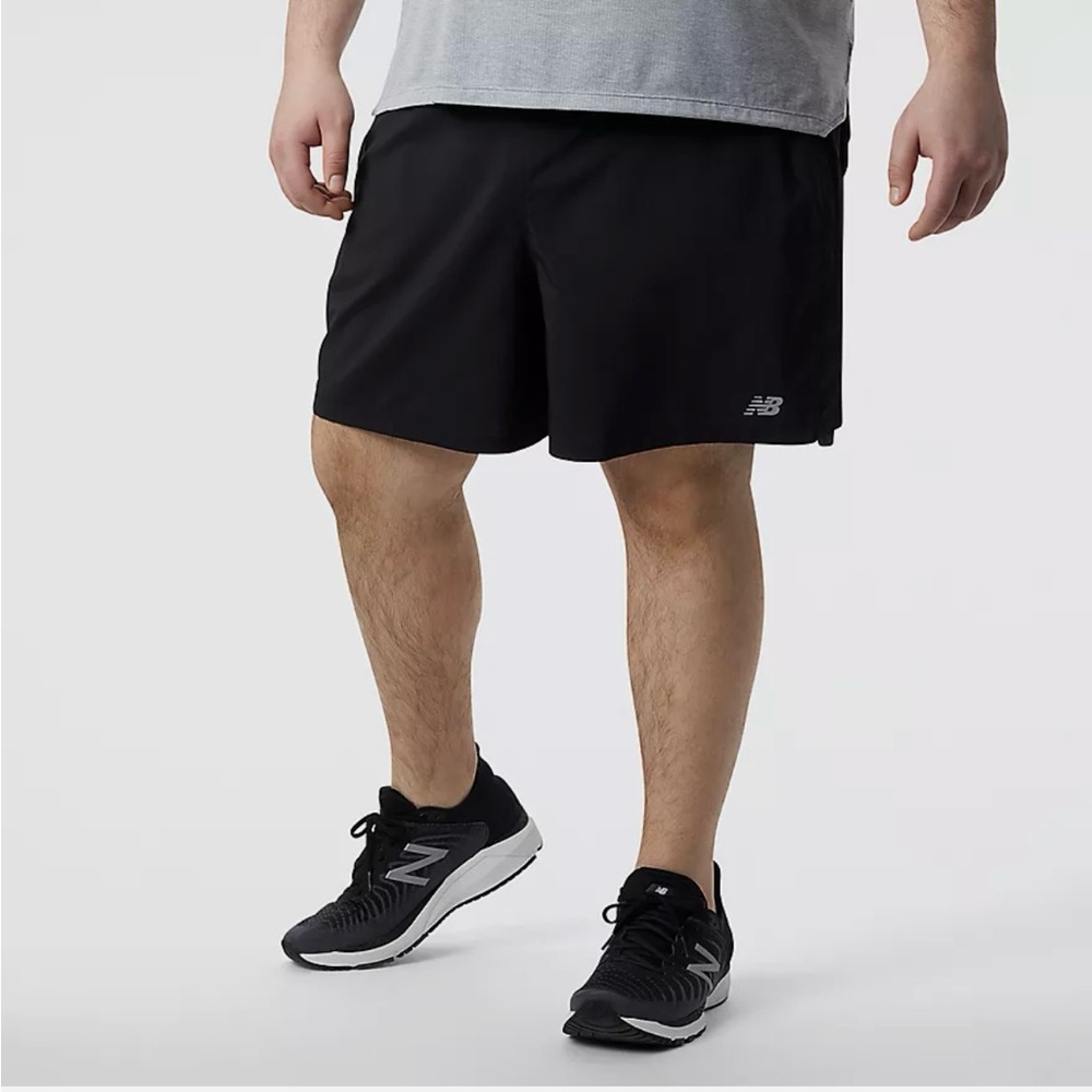 New Balance | Mens Accelerate 5in Blue Athletic Running Dry Fit Shorts 4XL NWT - Picture 6 of 6
